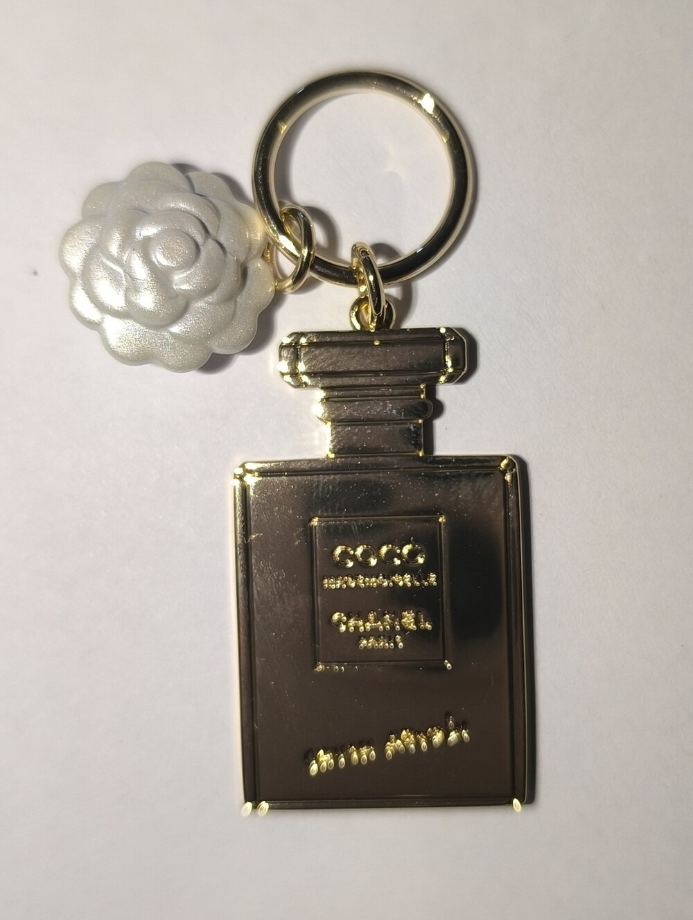 New Chanel Coco Mademoiselle Crush Absolu Perfume Bottle Ceramic Camellia CHARM - Picture 6 of 12